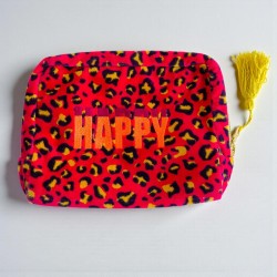 Kosmetiktasche Velvet Leo Happy