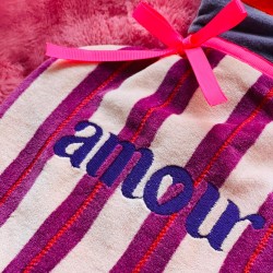 Wärmflasche Velvet Pinstripe Amour