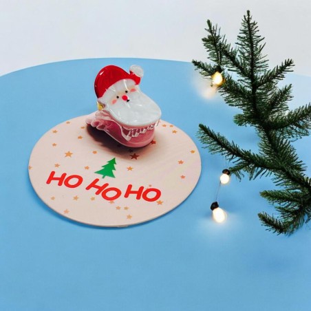 Haarclip/Haarklammer St claus S