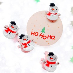 Haarclip/Haarklammer Xmas Snowman S