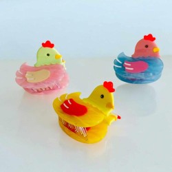 Haarclip/Haarklammer Chicken Green